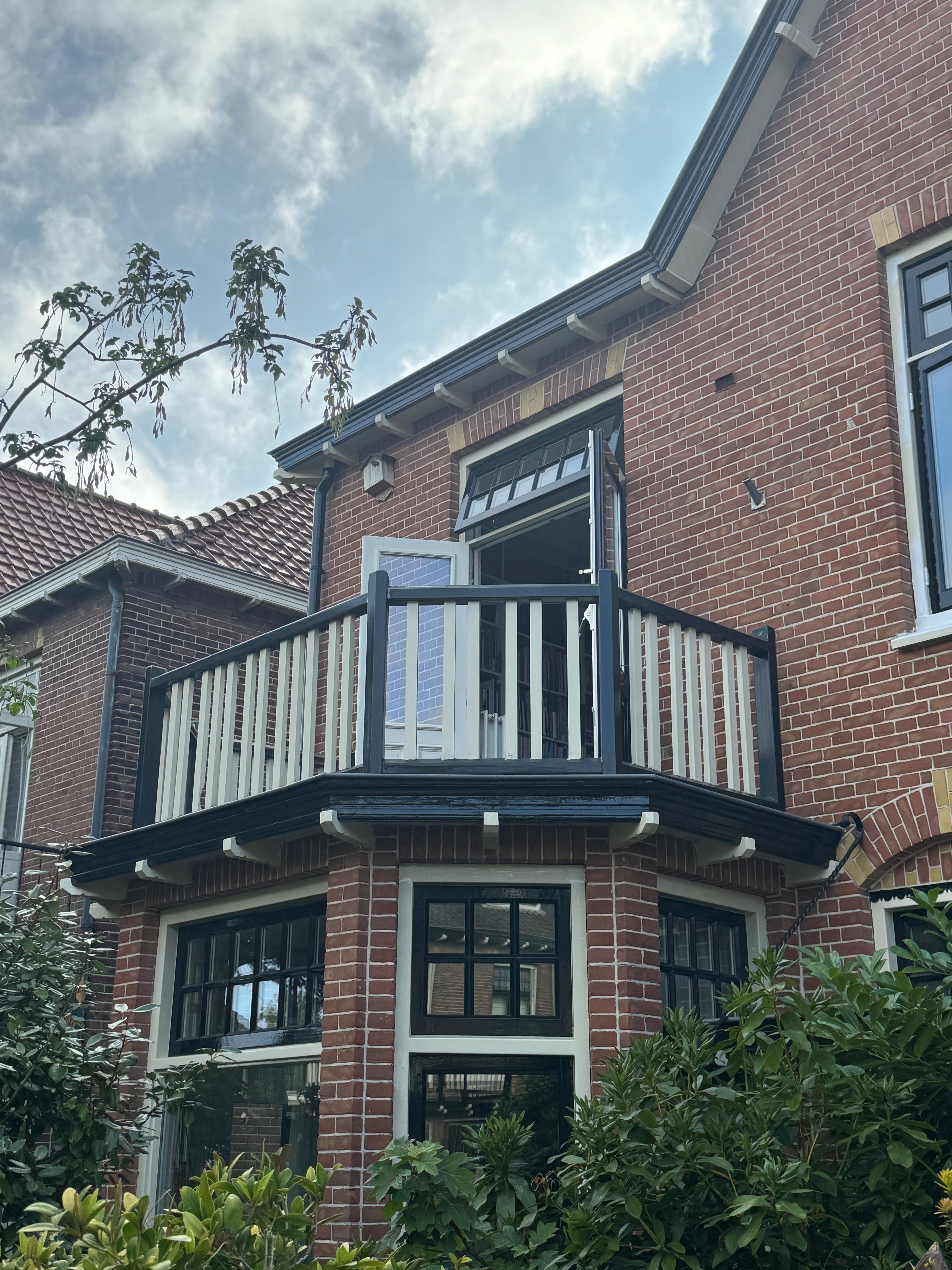 Balkon hek vervangen in Naarden